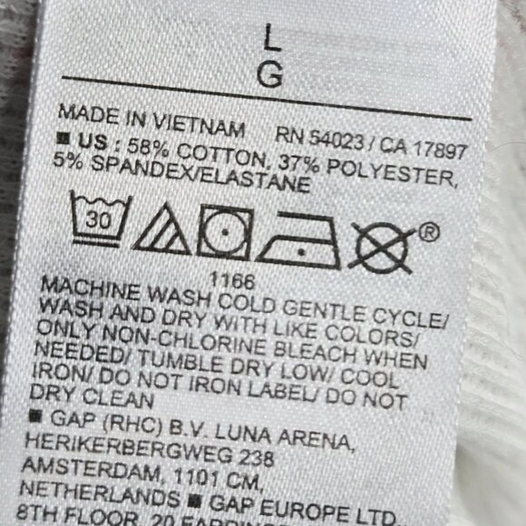 Old Navy Grey w/Multi Christmas Print Pull On Thermal Pajama Bottoms Size Large - Picture 4 of 4